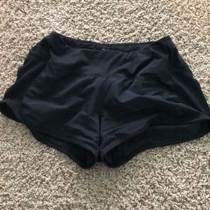 Plain black nike shorts